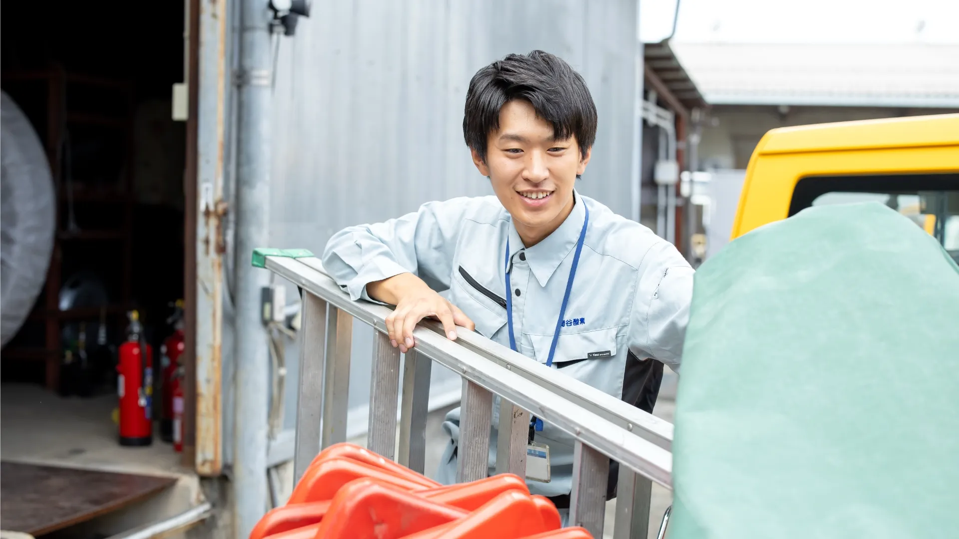 汚れ作業も惜しまない